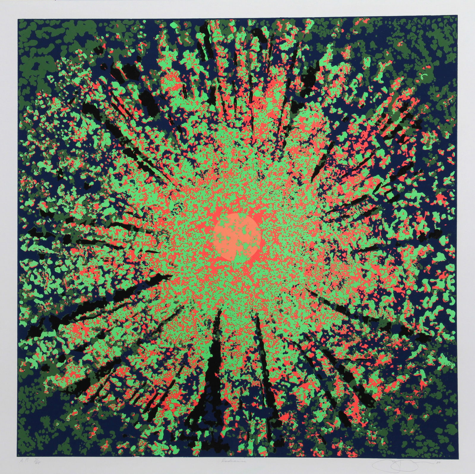 Jon D'Orazio, Radiance, Screenprint (1 of 3)