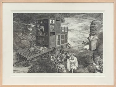 David Becker, Monuments, Etching and engraving