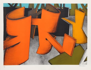 Jasha Green, Untitled 18, Lithograph