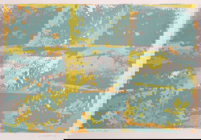 Walter Darby Bannard, Summer Dots, Screenprint