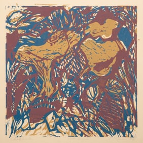 Peter Kalen, Chanterelle, Screenprint