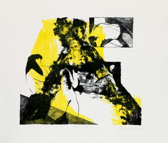 Sylvia Roth, Yellow Women, Etching