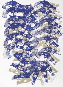 Arman, Western Accumulation, Screenprint on Arches