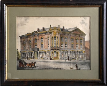 J.D. Scott, Taylor & Hulshizer, Druggist and Apothecaries, Lithograph