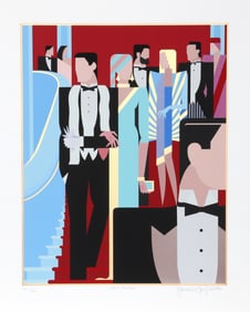 Giancarlo Impiglia, Grand Staircase, Screenprint