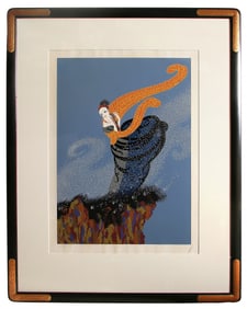 Erte, Summer Breeze, Screenprint