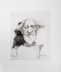Charles Bragg, Don Quixote, Etching