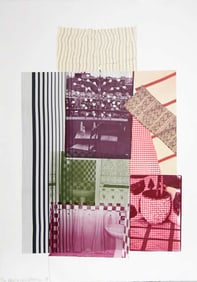 Robert Rauschenberg, Pre-Morocco, Lithograph on BFK Rives