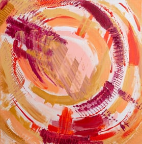 Alexandra Koumba, Sympa I, Oil on Canvas