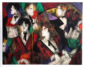 Linda Le Kinff, Grand Orchestre, Screenprint