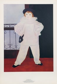 Pablo Picasso, Paul en Pierrot, Lithograph on Arches