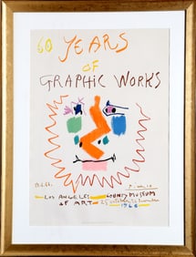 Pablo Picasso, 60 Years of Graphic Works: Los Angeles County Museum, Lithograph