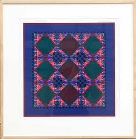 Carol Bouyoucos, Visual Chemistry - Textile III, Digital Print