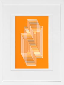 Josef Albers, Syntax - P1, F31, I1, Screenprint