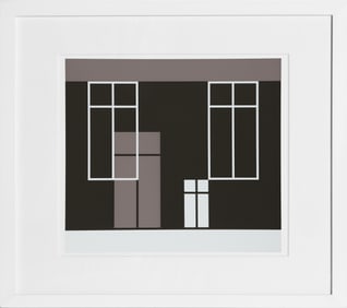Josef Albers, Windows - P1, F21, I2, Screenprint