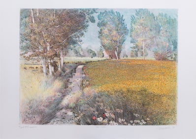 Marco Zambrelli, Summer Time, Soft wax Aquatint