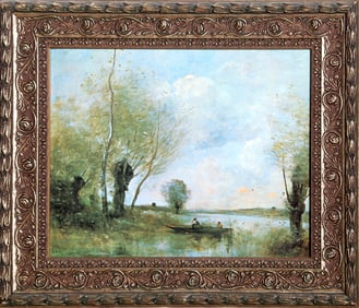 Erik Freyman, Boat on The Water, Giclee on paper