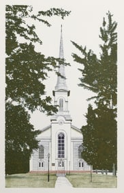 Alan Torey, Church, Lithograph