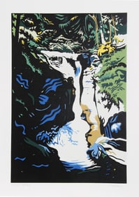 Jon Carsman, Spillover, Screenprint