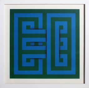 Omar Rayo, Saphan, Screenprint