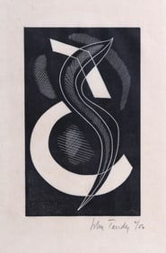 John Tandy, Untitled 4, Woodcut on wove paper