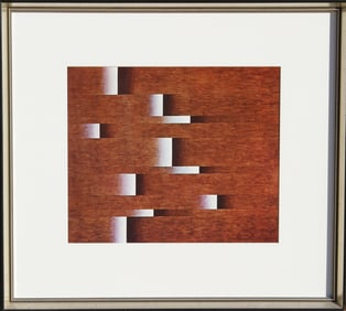 Herbert Bayer, Exfoliation, Offset Lithograph