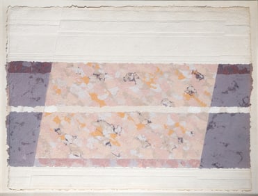Nancy Genn, Saratoga, Monoprint on hand-made paper