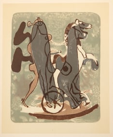 Georges Braque, Athene, Offset Lithograph