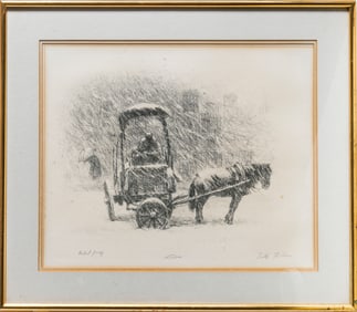 Tully Filmus, Storm, Lithograph