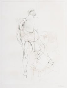 Hans Bellmer, Petit Traite de Morale 8, Color Etching