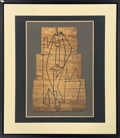 Victor Vasarely, Gordes Nives, Lithograph
