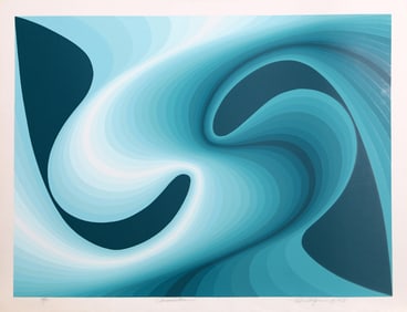 Roy Ahlgren, Convolution, Screenprint