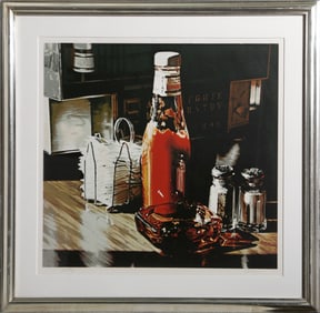 Ralph Goings, Still Life with Sugars, Screenprint