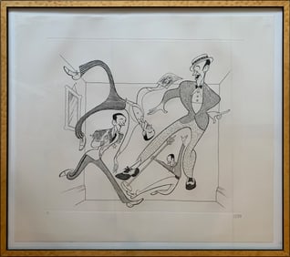 Al Hirschfeld, Fred Astaire, Lithograph