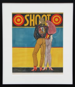 Richard Lindner, Shoot, Lithograph