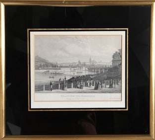 Henry Winkles, Hradshin und Kleinseite, Engraving
