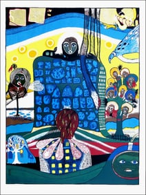Helmut Kand, Untitled 2, Screenprint