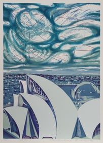 Risaburo Kimura, Sydney, Screenprint on BFK Rives