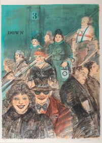 Marcia Marx, Down, Lithograph
