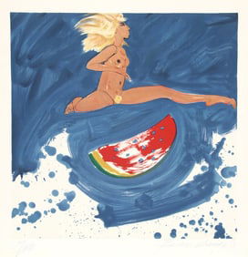 Robert Beauchamp, Watermelon, Lithograph