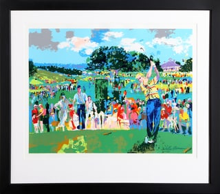 LeRoy Neiman, Good Luck (Jack Nicklaus), Screenprint