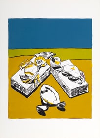 Biagio Civale, Crab & Shells, Screenprint