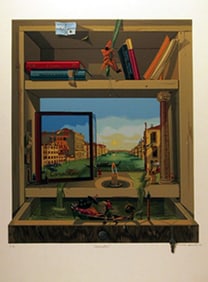 Menna Barretto, Canaletto, Lithograph