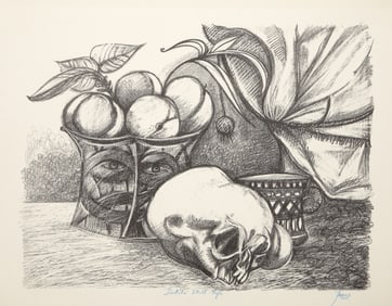 Peter Paone, Dutch Still Life, Lithograph on Rives