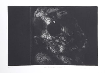 Marcus Rees Roberts, An Abstract Passion IX, Etching