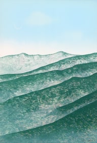 Raul Sanchez, The Hills, Lithograph