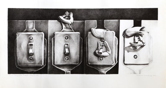 Charles Massey, Skyhook, Start, Progression, Lithograph