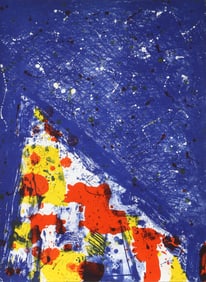 Arthur Secunda, Starry Night, Lithograph