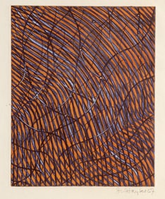 Stanley William Hayter, Abstract Composition, Etching