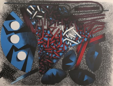 Adam Styka, Cocoon, Lithograph on Arches